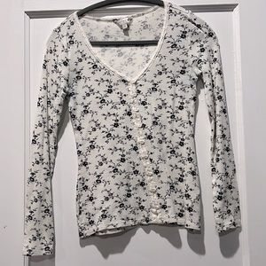 Lucky Brand Long Sleeve Thermal Tee, XS